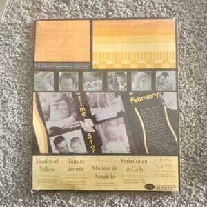 Creative Memories NEW Cardstock Shades of Yellow Scrapbooking Craft
